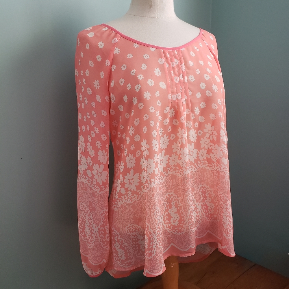 Blu Pepper Blouse sz S